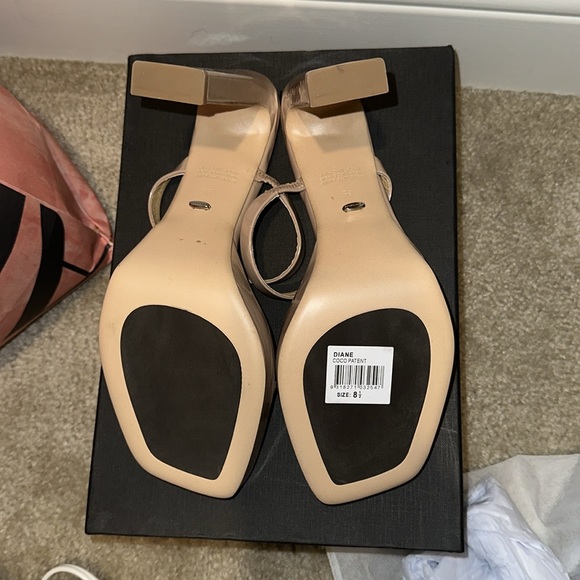 Patent Tan nude slip on Tony Bianco “Diane” high heel - Picture 7 of 7